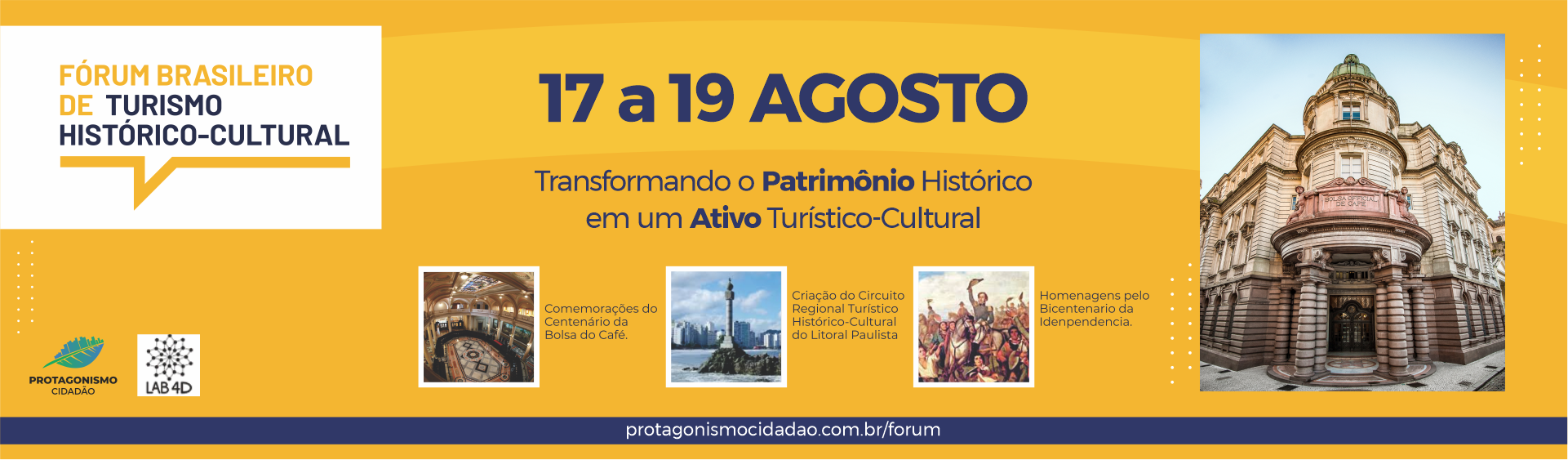 FÓRUM BRASILEIRO DE TURSIMO HISTÓRICO–CULTURAL